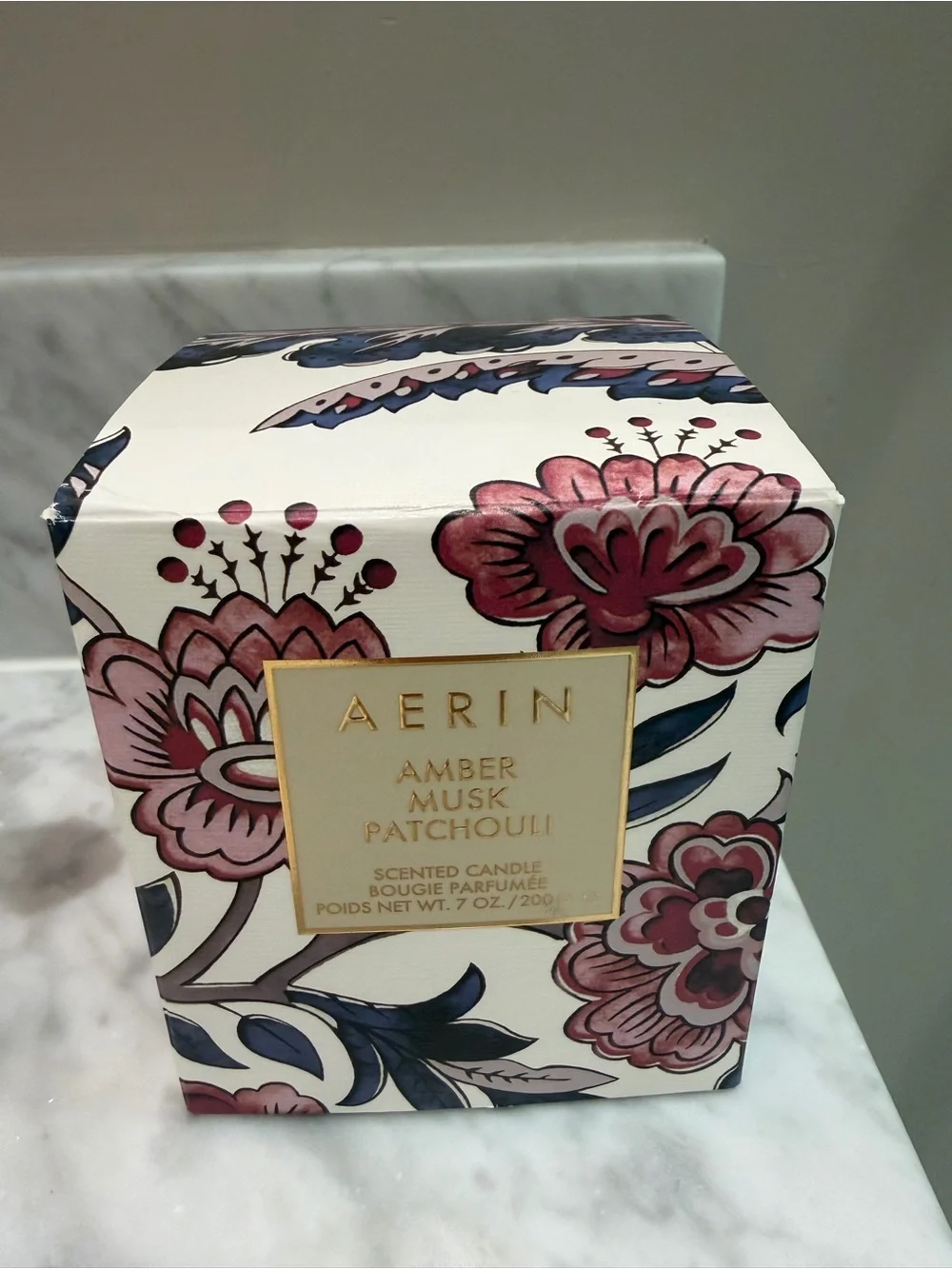 Aerin Amber Musk Patchouli Boxed Candle
